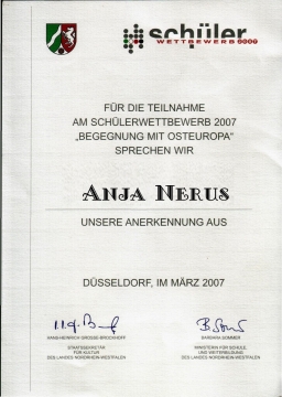 Urkunde-Nerus-2007 -   XMEJIEHOK